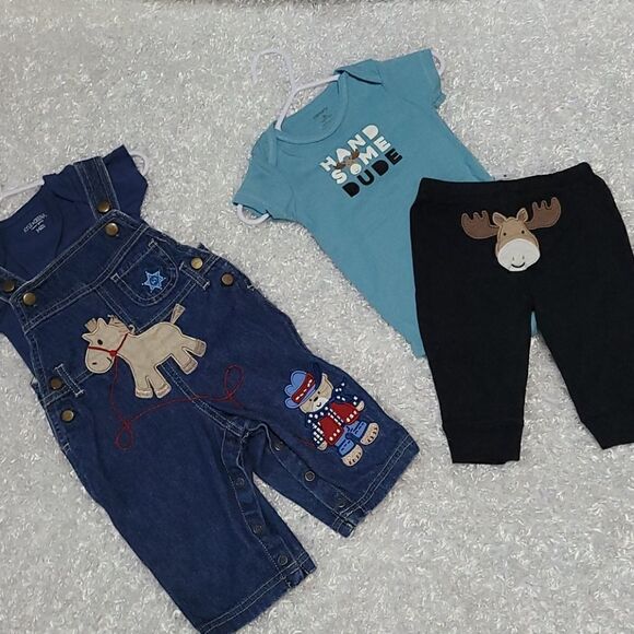 Matching Boy set bundle 3-6 mth - Picture 1 of 6